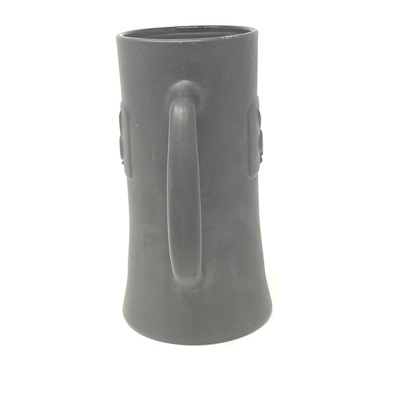 Vtg Playboy Bunny Beer Mug Stein Tankard Gray Pewter Glass Raised Logo - Picture 6 of 8